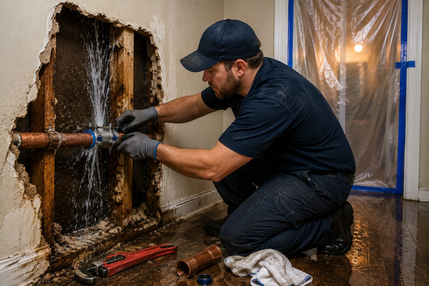Shut It Off, Dry It Out, Document Everything — Baton Rouge Water Damage Pros